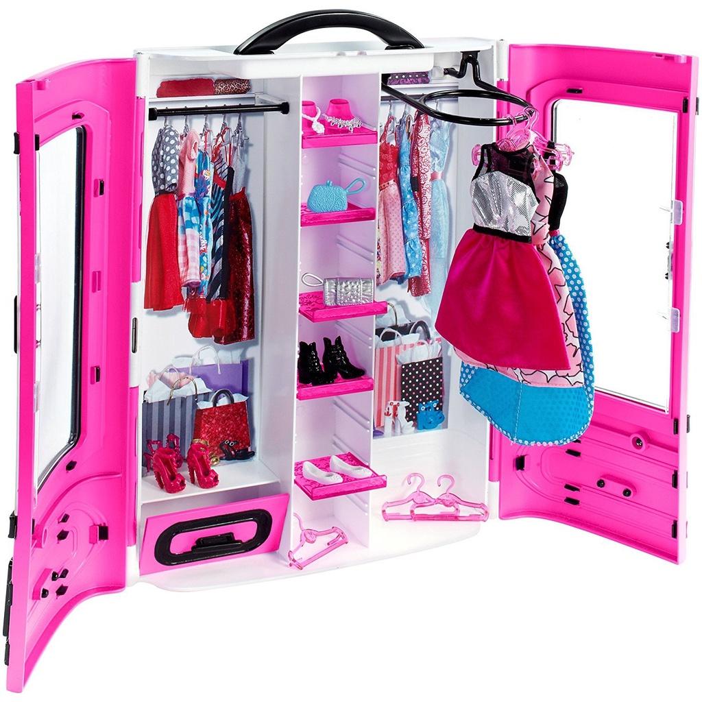 Tủ quần áo kèm búp bê thời trang đẳng cấp của Barbie TN