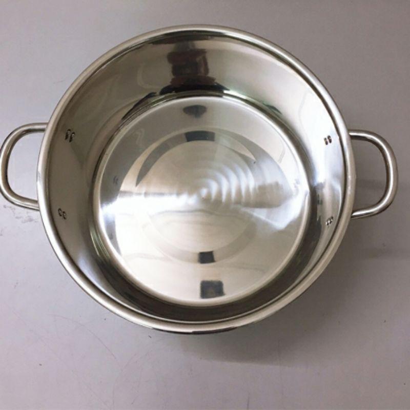 Nồi luộc gà inox đủ size 26, 28, 30, 32 cm cao cấp sử dụng trên bếp từ