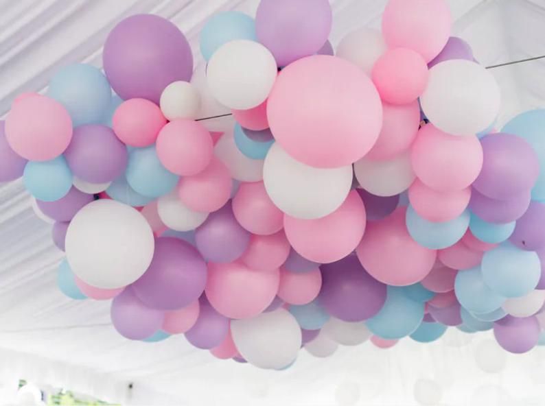 Bộ bong bóng trang trí Unicorn birthday set upkp39