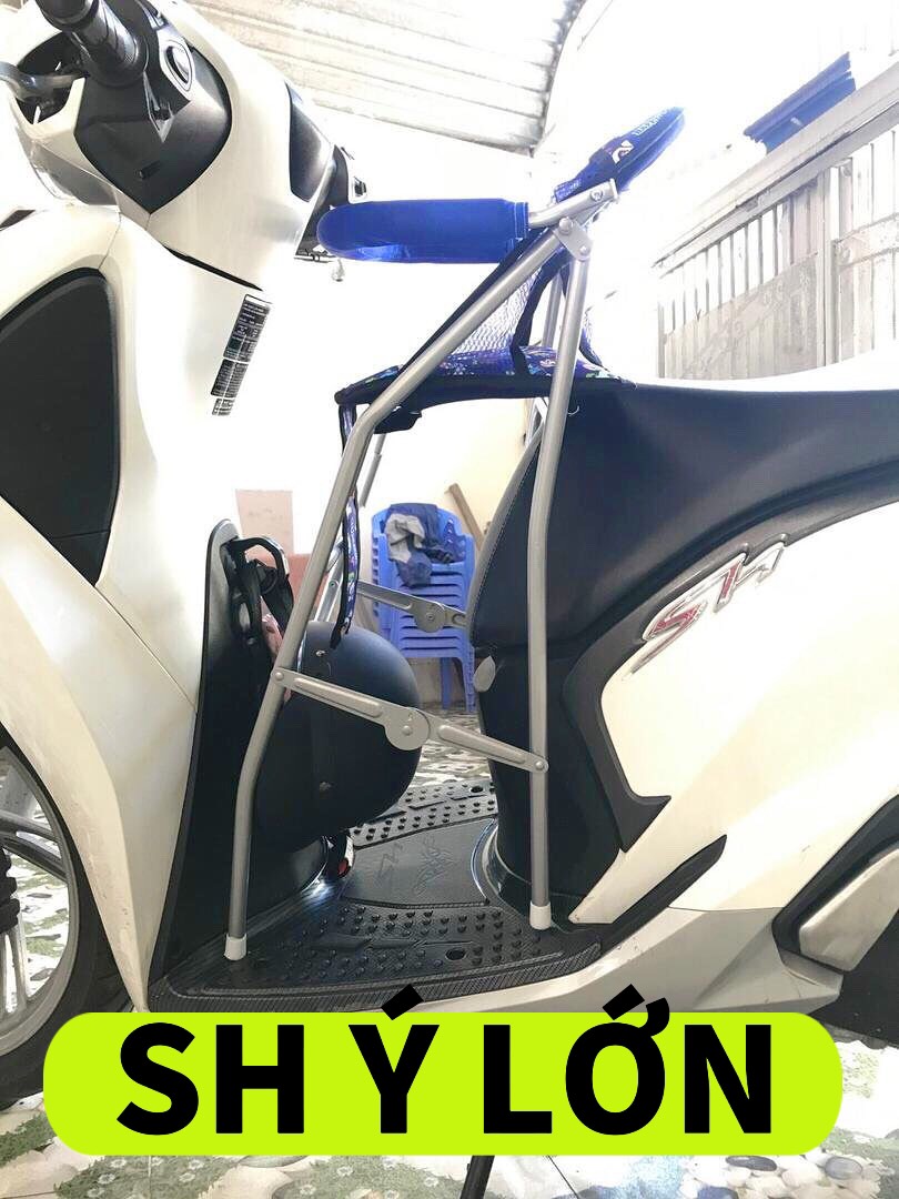Ghế ngồi xe SH Ý 300I , 350i , SH NAM , SH LỚN , GHẾ GA XẾP SẮT SƠN TĨNH ĐIỆN