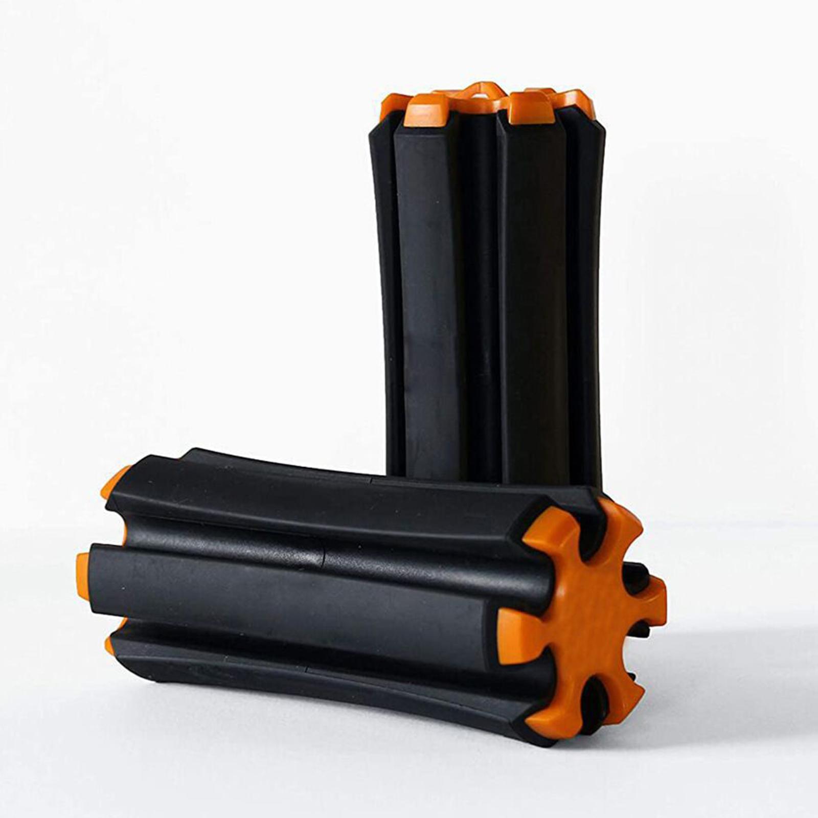 Hand-held Golf Club Carrier Shaft Holder Organizer Storage Rack for Holding 6 Golf Clubs