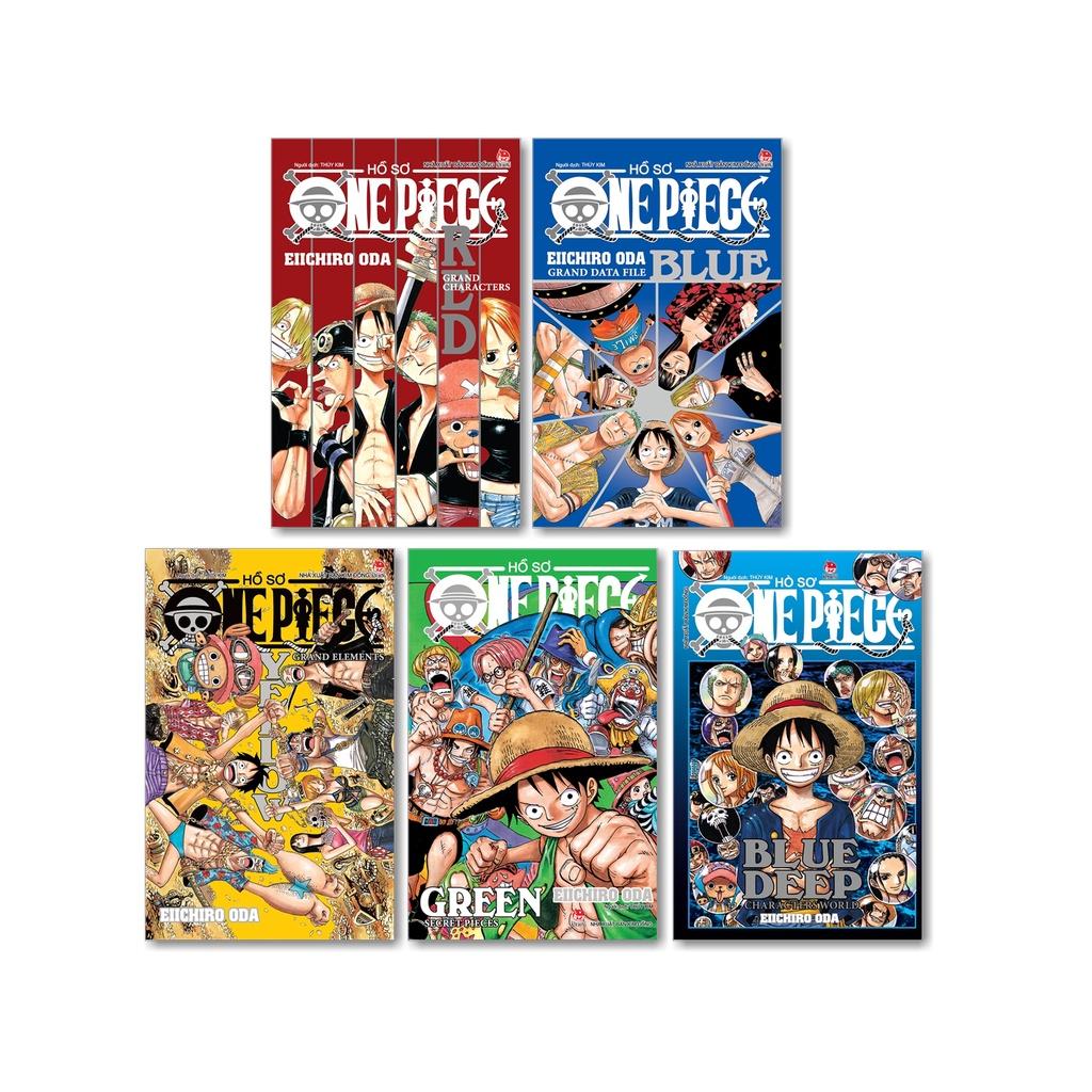 Truyện Lẻ - Hồ Sơ One Piece - Red Grand Characters - Tái Bản 2022