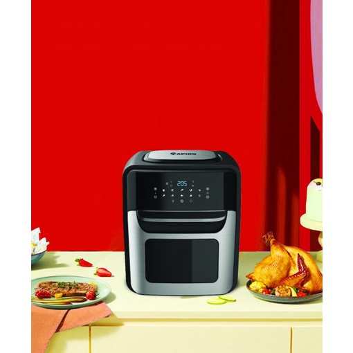 Nồi chiên không dầu Rapido RAF-12D 1800W 12L công nghệ Rapid Air tích hợp 9in1, phù hợp mọi gia đình, bảo hành 12 tháng - Hàng chính hãng