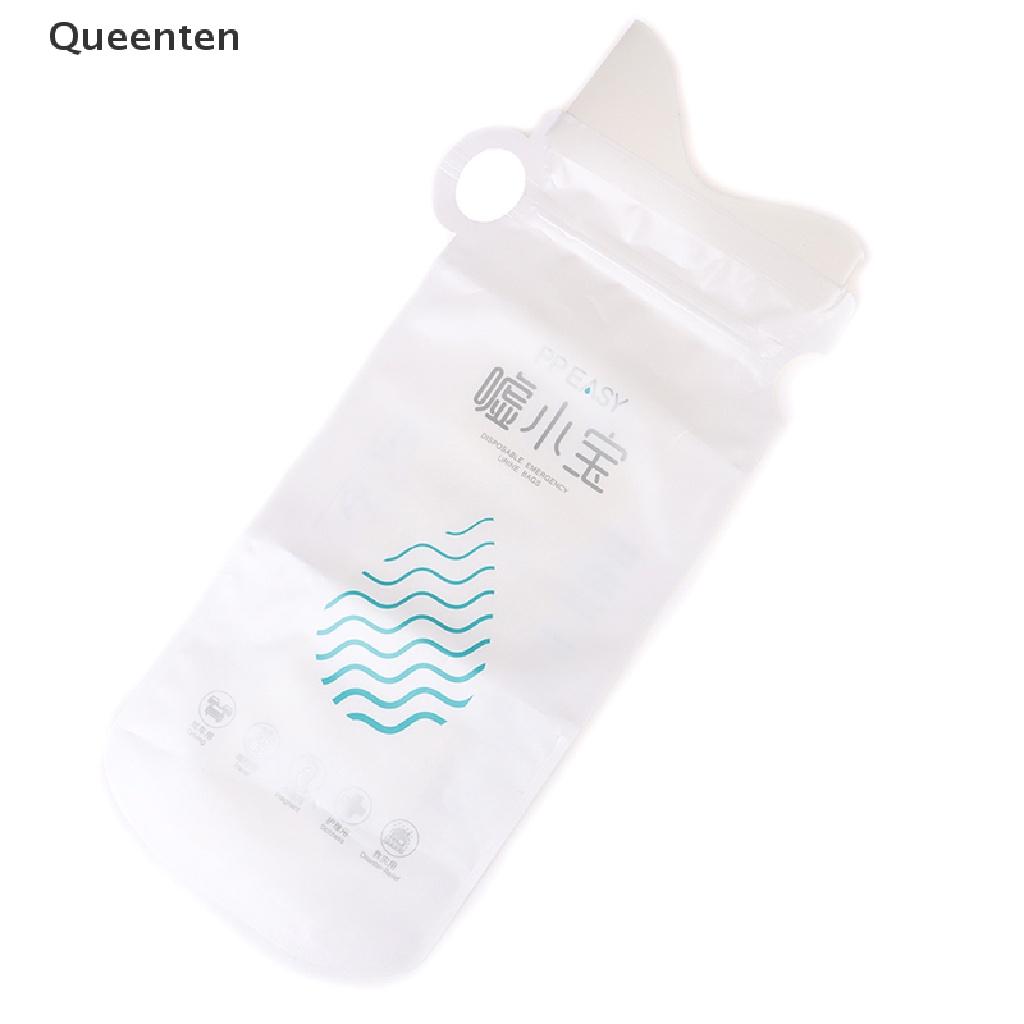 Queenten 4x Portable Disposable Urinal Urine Wee Toilet Bags Camping Car Emergency 700ML QT