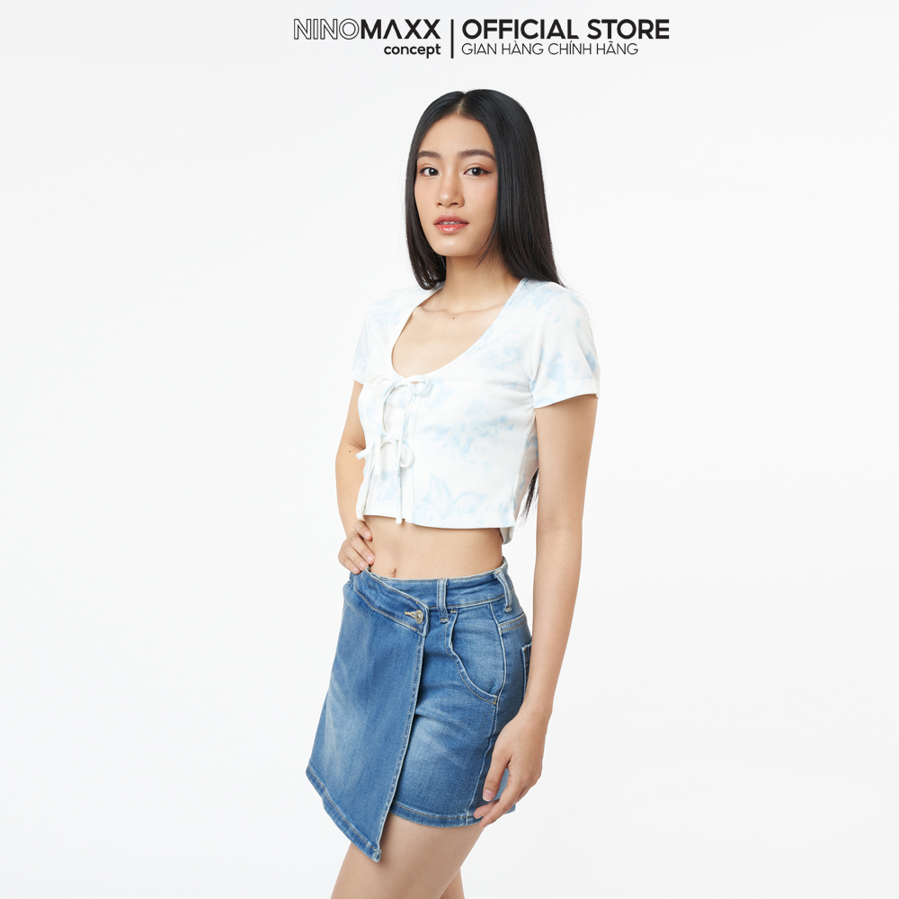 SWEET SIXTEEN Áo croptop Nữ tay ngắn 2101034