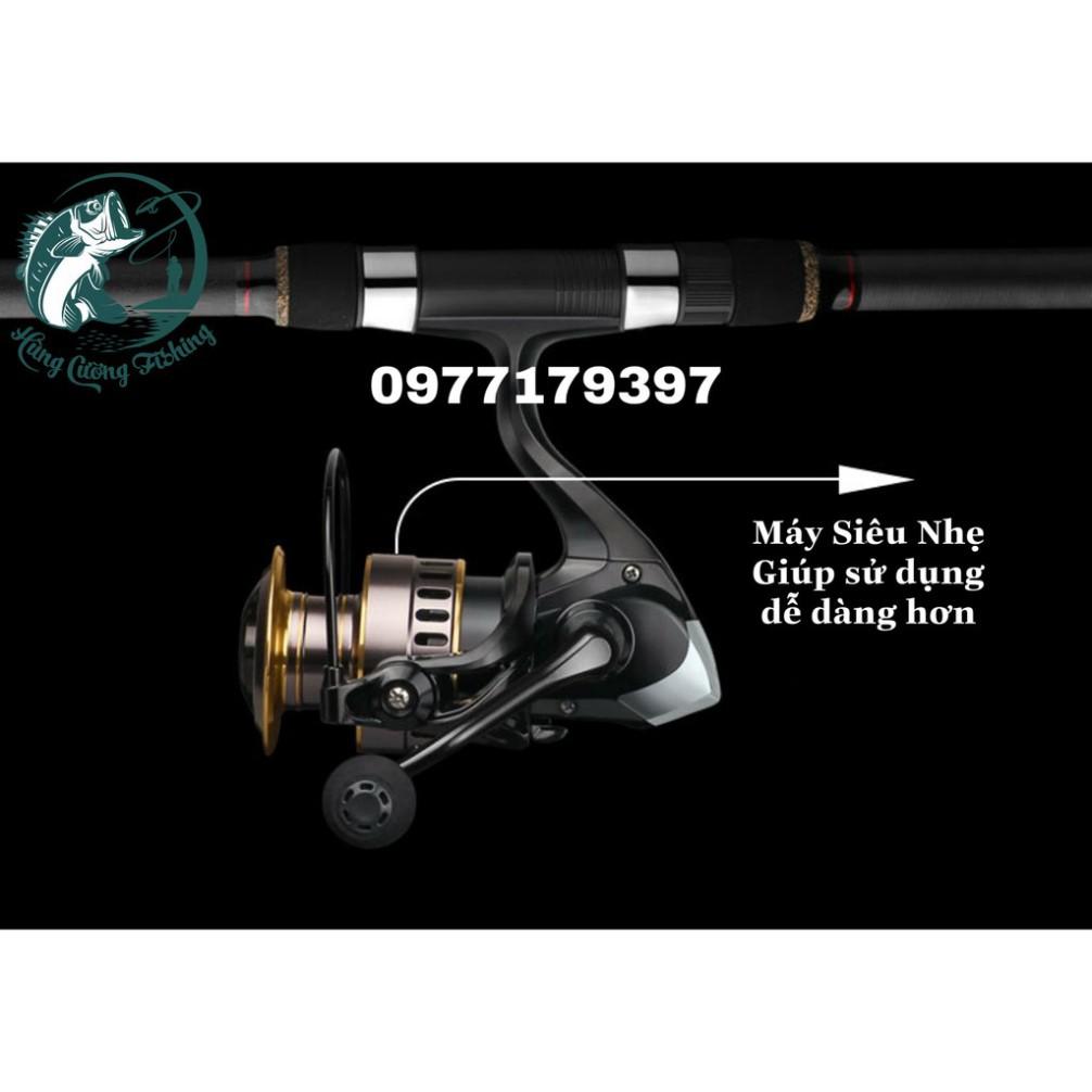 Máy Câu Cá FISHING REEL HE Siêu Nhẹ Khỏe Đẹp Bền Cam Kết Chính Hãng - Chất Lượng Máy Đứng