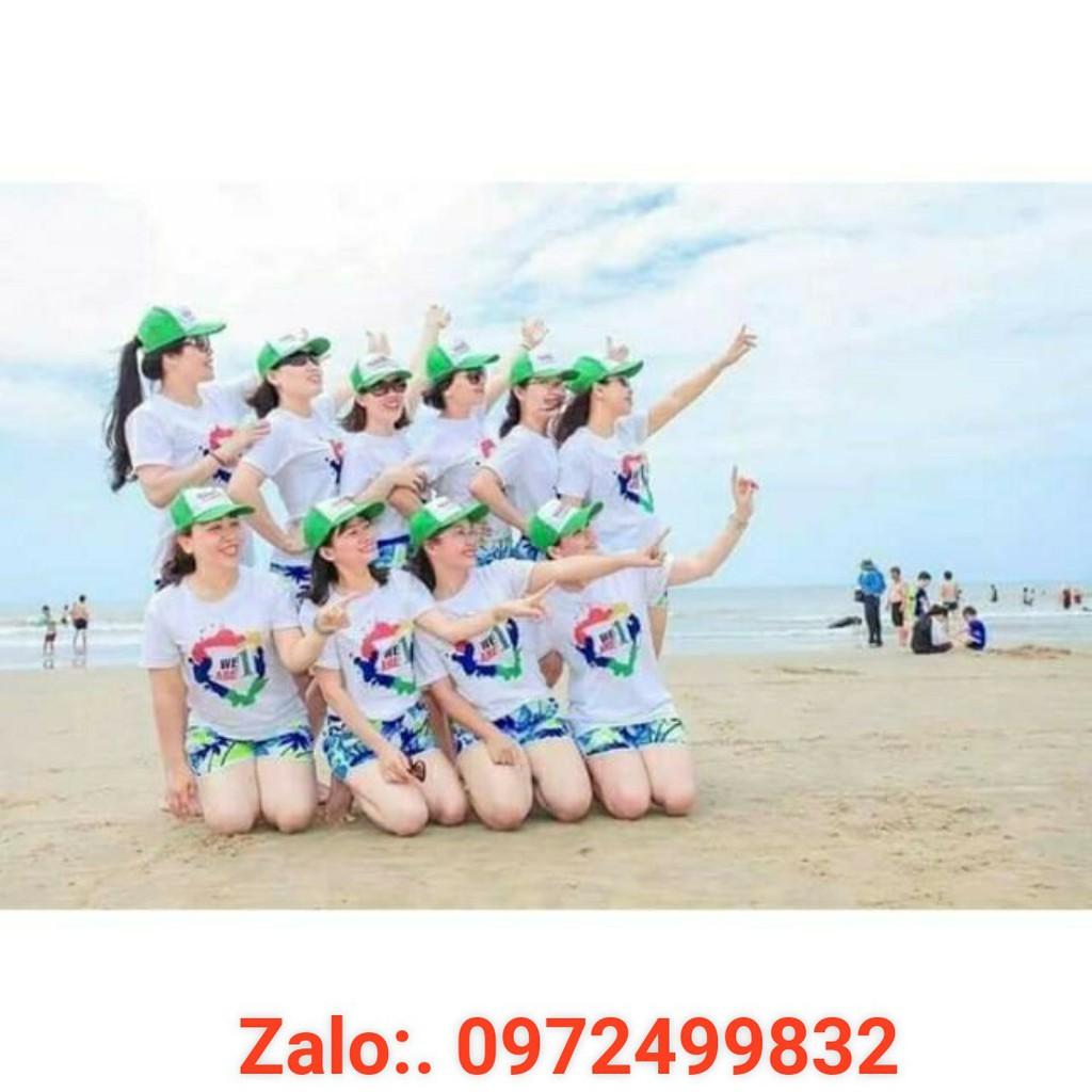 Bộ đồ đi biển gia đình - sắc màu