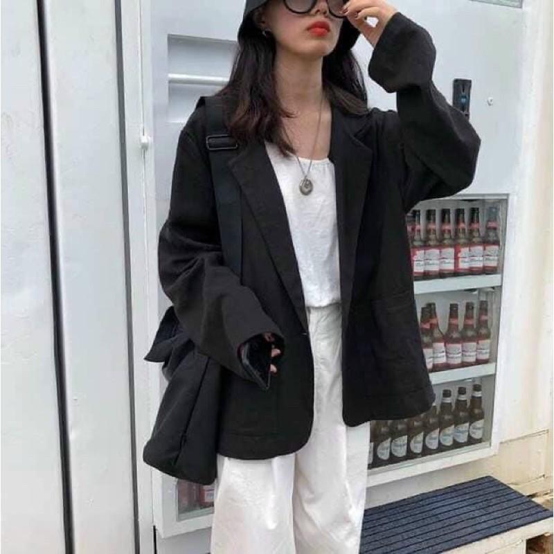 áo blazer 2 màu kèm ảnh thật