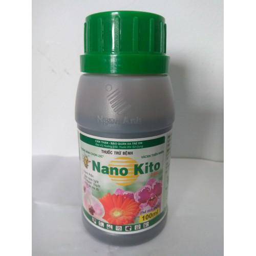 NANO KITO trừ nấm bệnh hiệu quả trên cây trồng - chai 100ml
