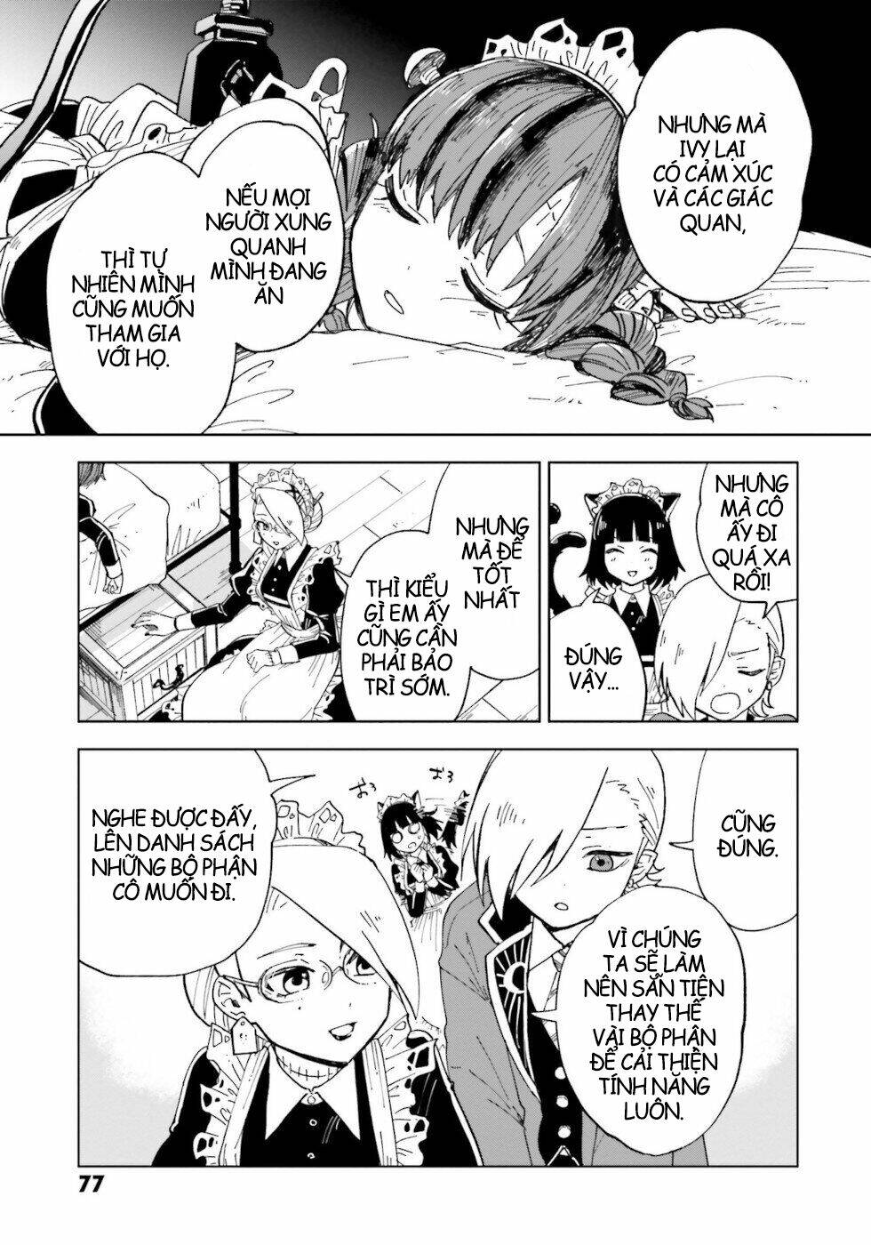 kaibutsu maid no kareinaru oshigoto chapter 7 5