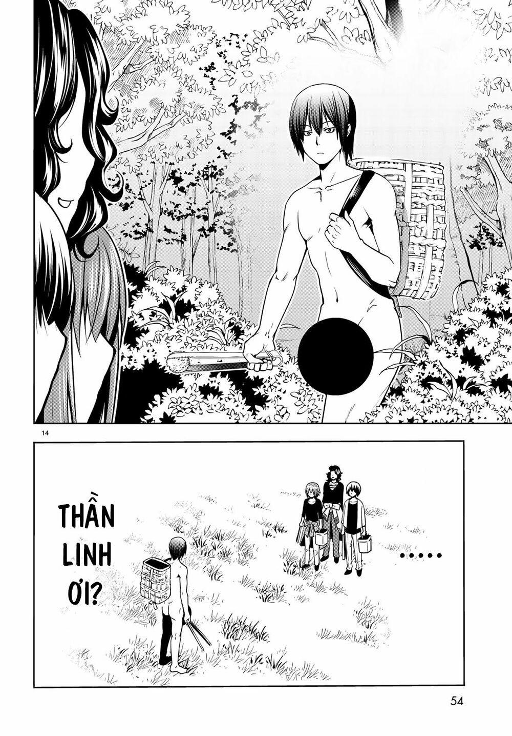 cô gái thích lặn - grand blue chapter 60 14