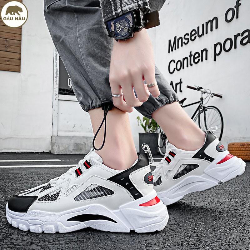 Giày sneaker GN554 đế độn thời trang Gấu Nâu chuyên giày nam