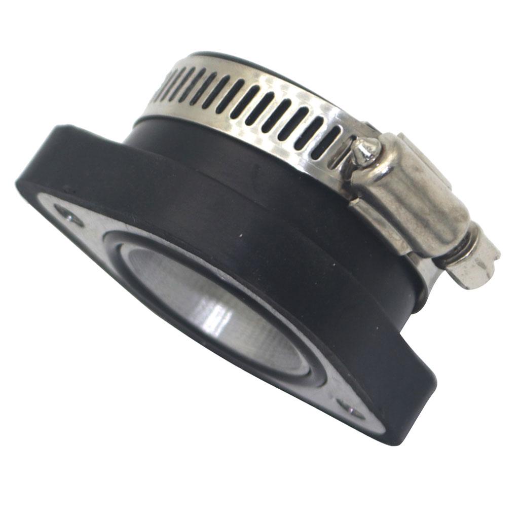 2x 28mm Carb Carburetor Intake Pipe Adapter Manifold Boot for VM24