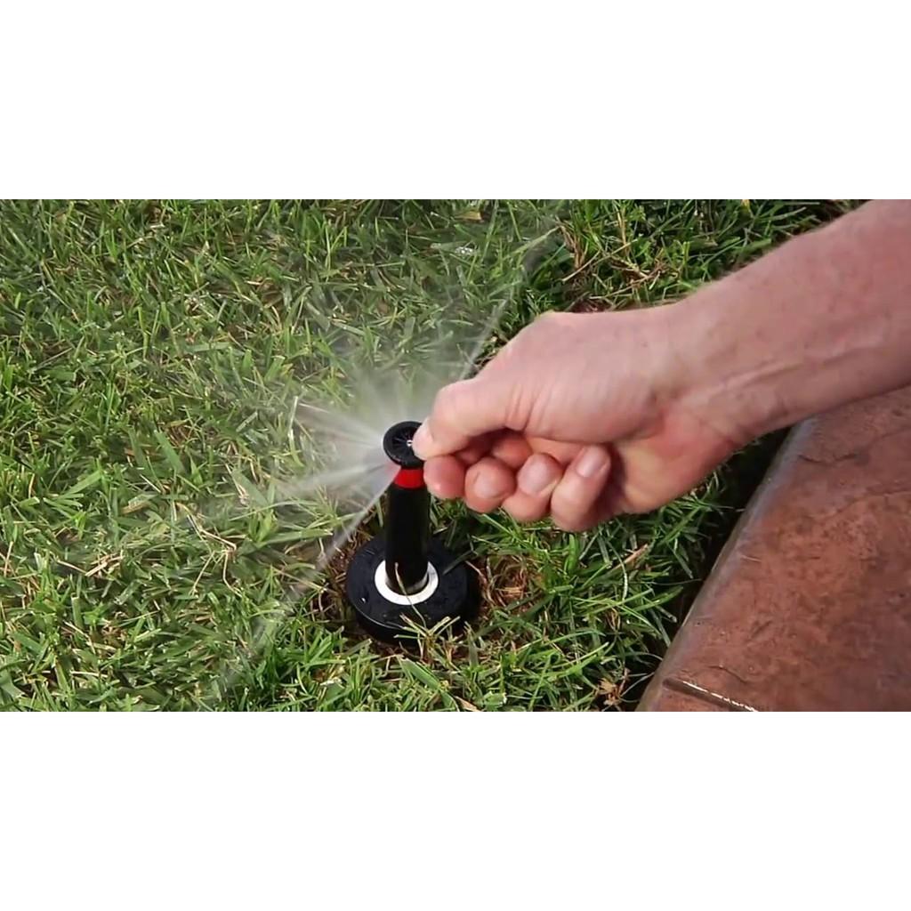Vòi phun Popup tưới cỏ âm đất, tự bật cao 10cm khi tưới