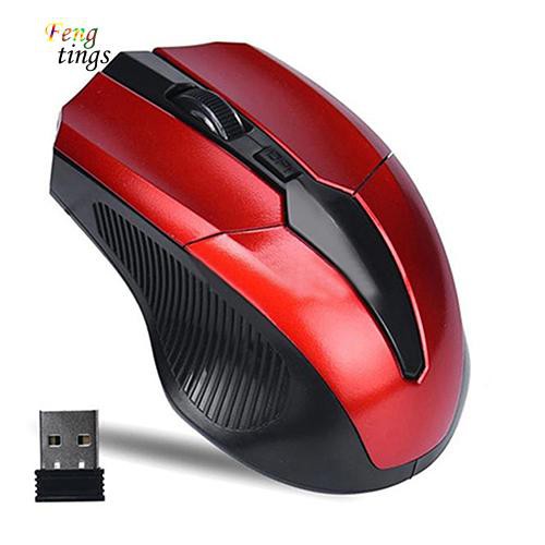 Chuột quang chơi game pc latop tivi không dây 2.4G bình dân - miếng lót chuột