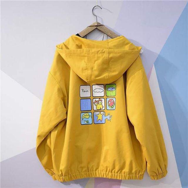 Áo Khoác Dù Nam Nữ Unisex - Áo Khoác Jacket Cực Hot ( có form rộng XL