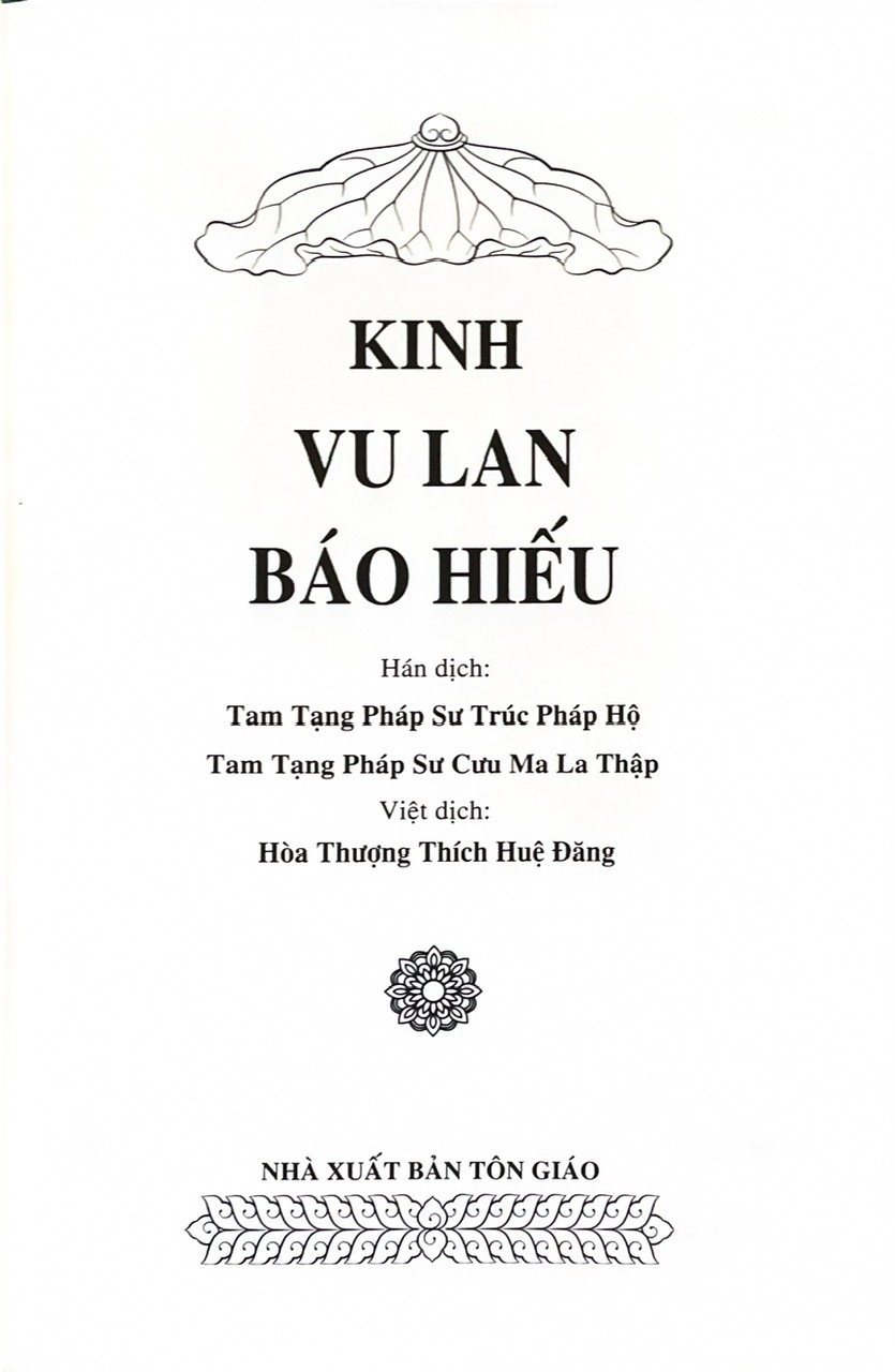 Kinh Vu Lan Và Báo Hiếu