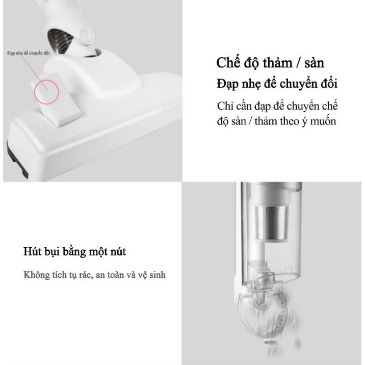Máy hút bụi mạnh mẽ, dễ dàng vệ sinh cho cả gia đình, làm sạch sâu các điểm mù - Home and Garden