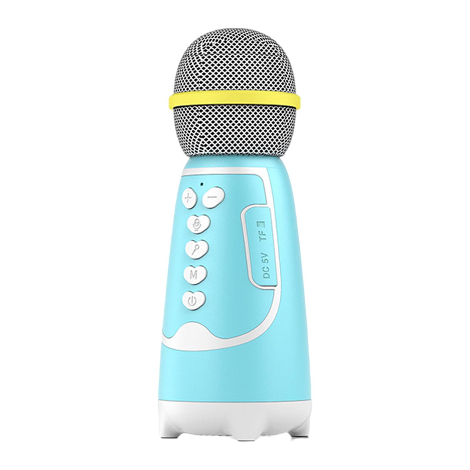 Wireless Bluetooth , Portable Handheld Karaoke Mic Speaker Machine Home Party Birthday for All Smartphones PC