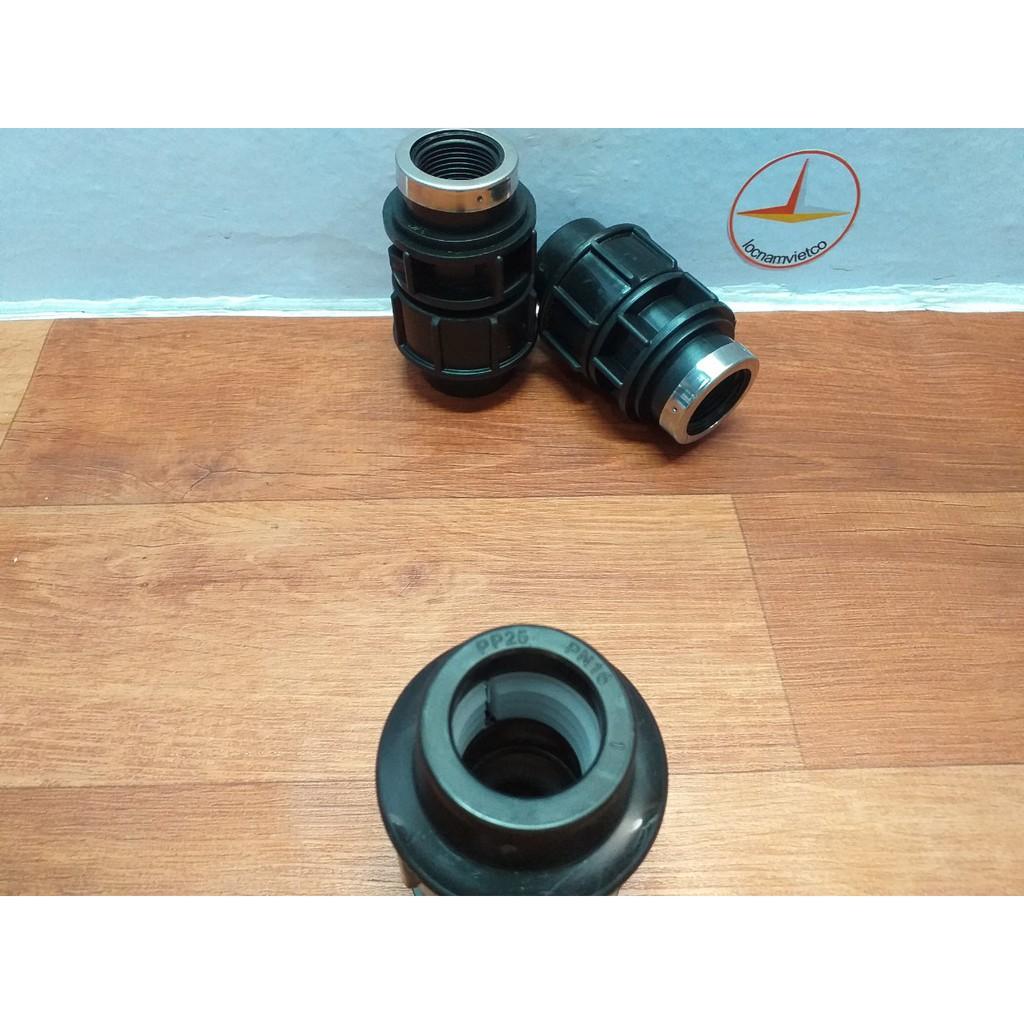 Nối ren trong HDPE/Female adaptor HDPE 25-3/4"