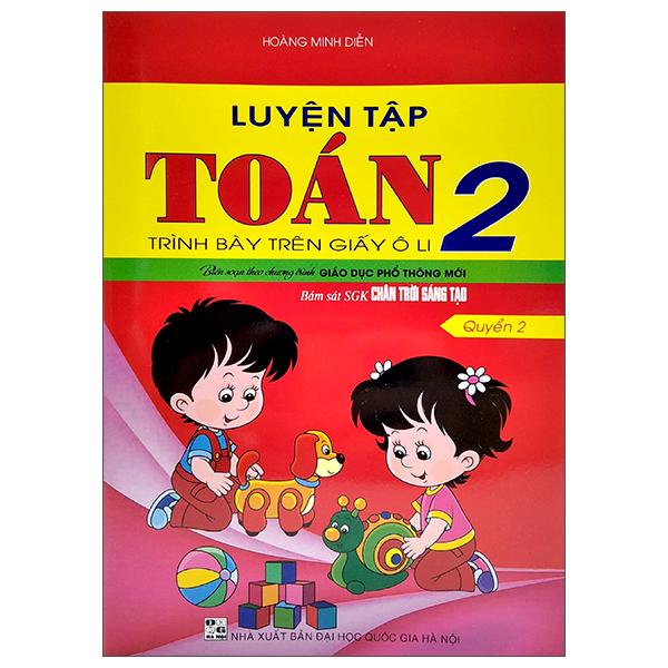 Luyện Tập Toán 2 - Quyển 2 - Trình Bày Trên Giấy Ô Li