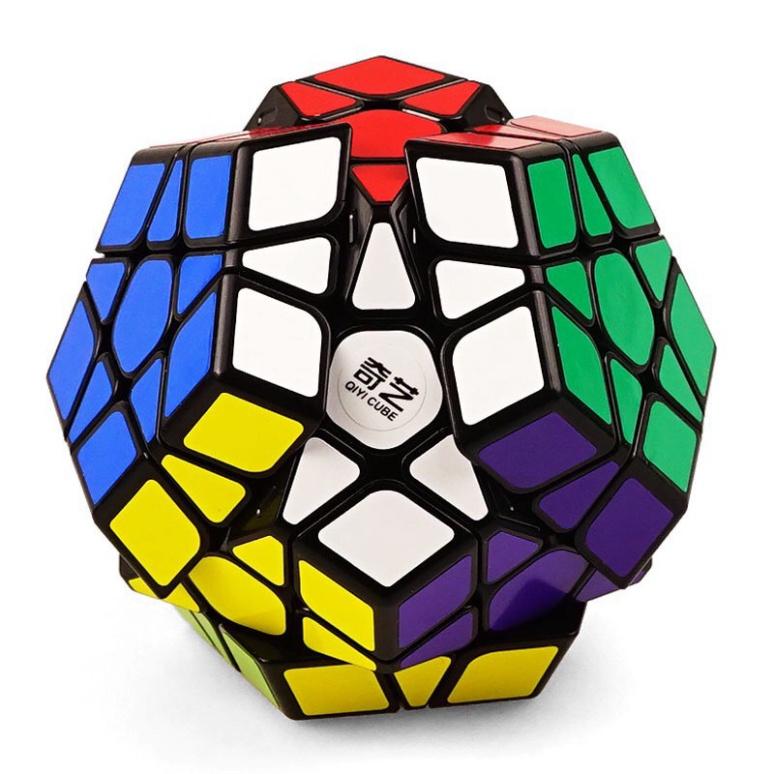 Combo 9 Rubik Viền Đen Sticker 2x2, 3x3, 4x4, 5x5, Megaminx, Pyraminx, Mirror, Skewb, Square-1