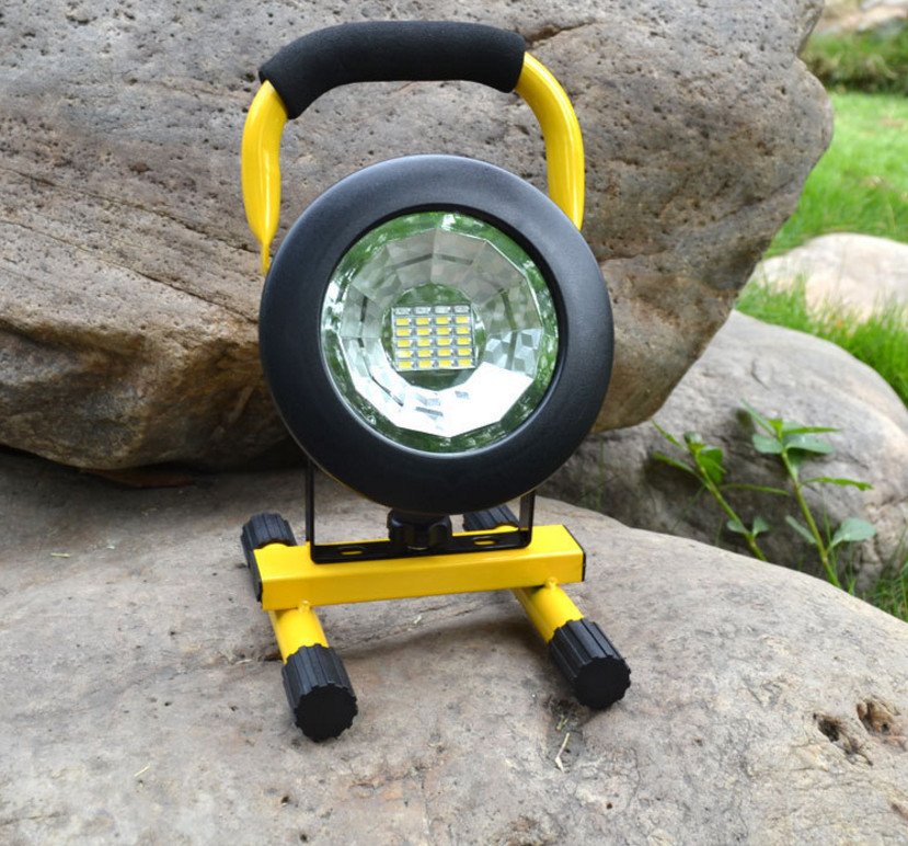 Đèn pin 24 bóng led sạc điện tích hợp đèn led cảnh báo SOS 30W ( Tặng kèm đèn pin cơ ngẫu nhiên bảo vệ môi trường )