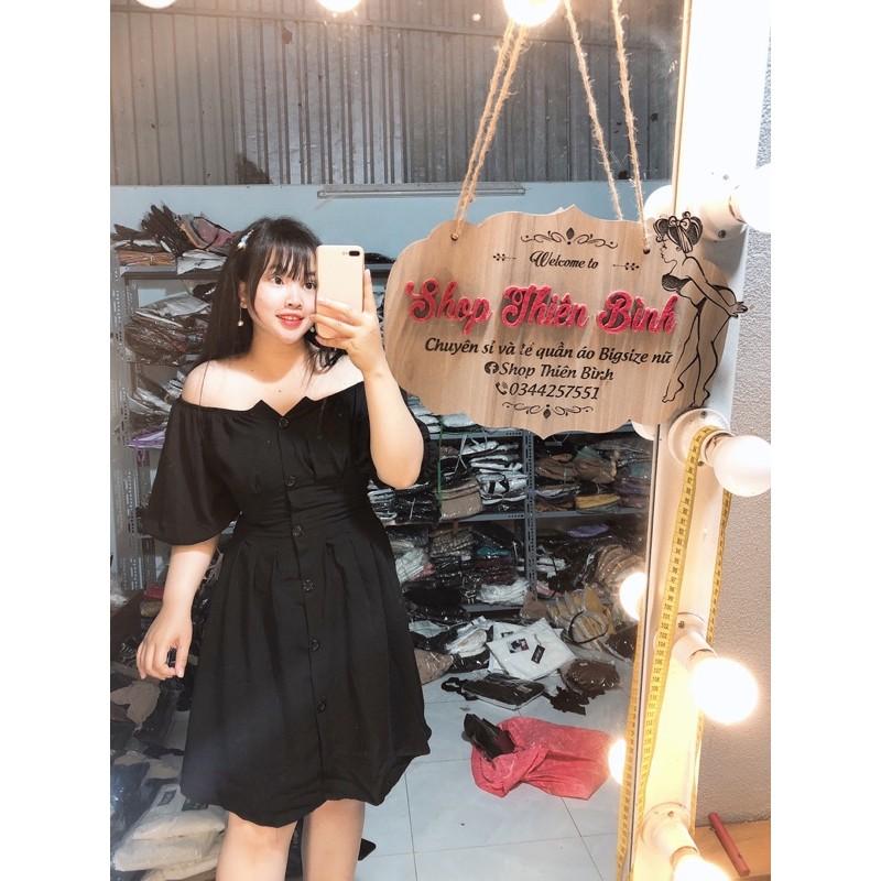 Đầm nhấn ly tay phồng