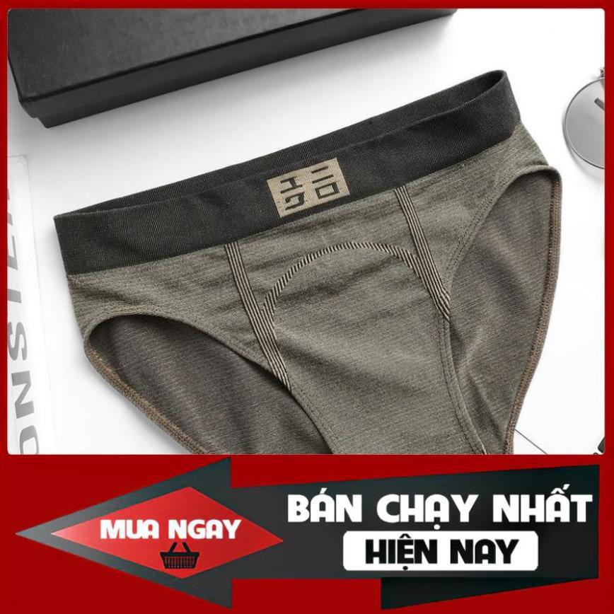 Quần Lót nam Nhật Combo 3 - DÁNG SỊP TAM GIÁC sợi tre BAMBOO co giãn 4 chiều mặc mát mềm mịn