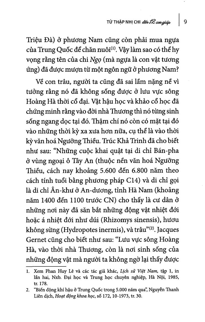 Từ Thập Nhị Chi Đến 12 Con Giáp