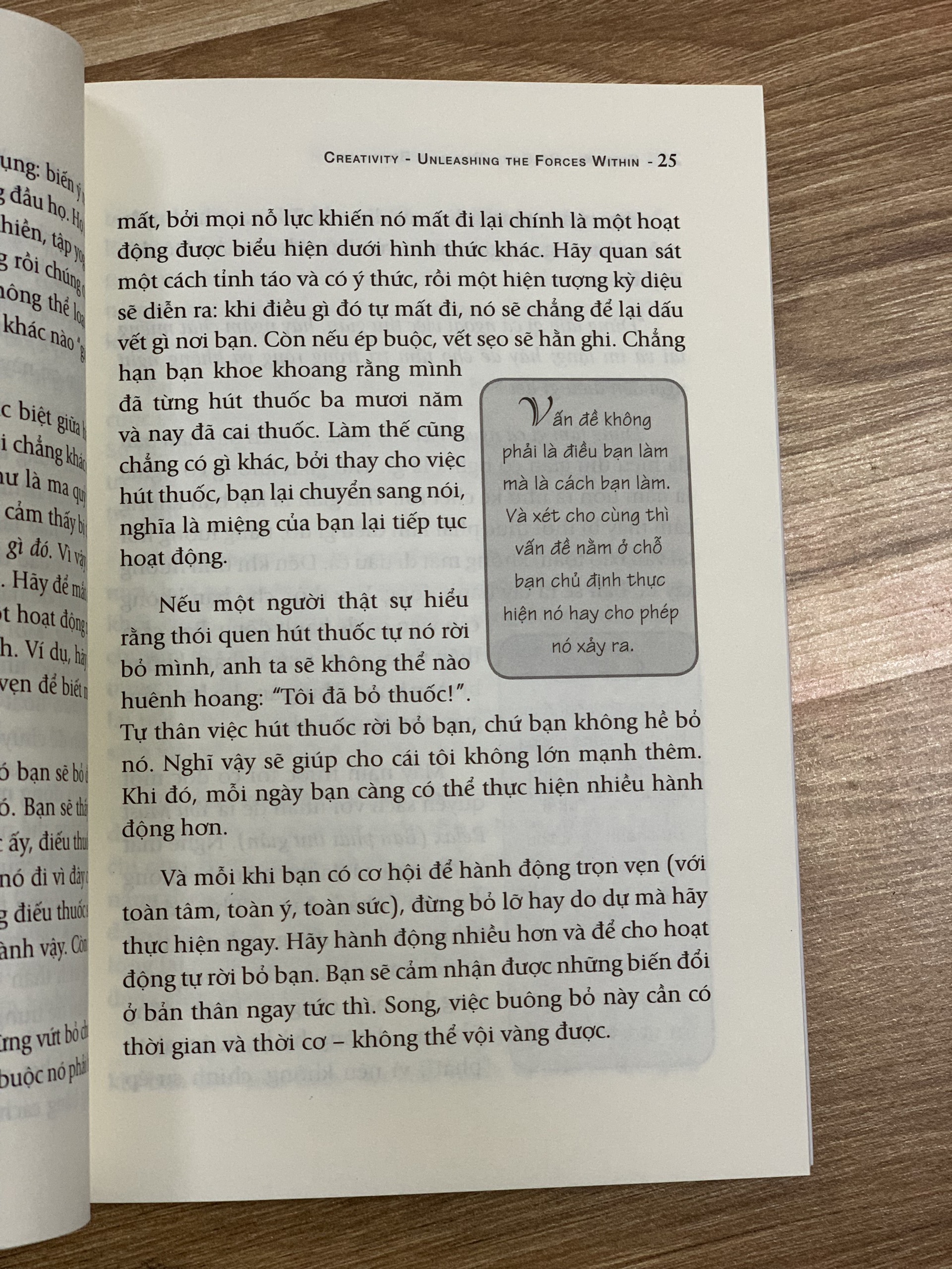 Sáng tạo - Bừng cháy sức mạnh bên trong