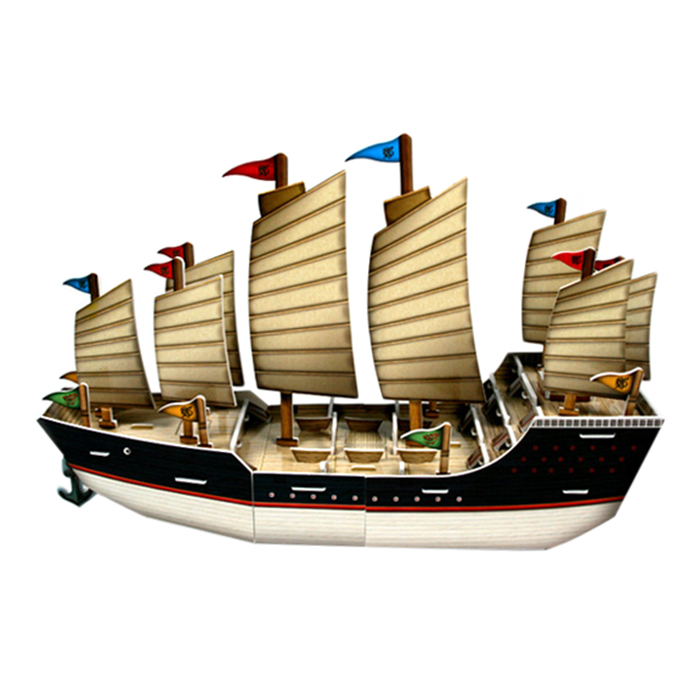 Xếp hình 3D-thuyenkhobau Chamberart