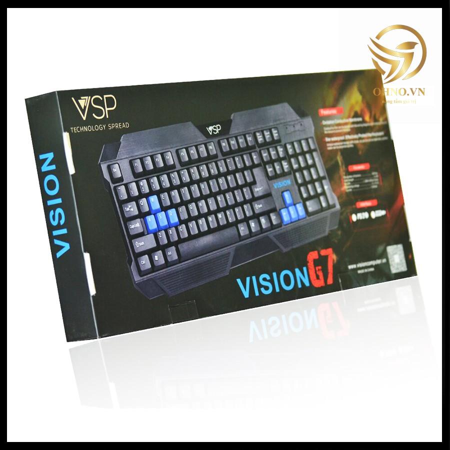 Bàn Phím Có Dây Vision G7 Bàn Phím Giả Cơ Gaming – OHNO Việt Nam