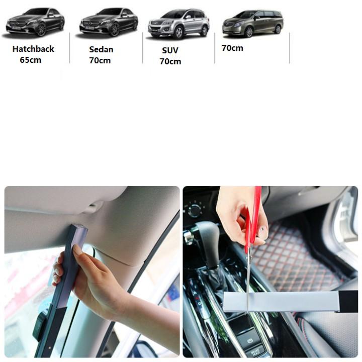 Rèm che nắng kính sau ô tô, xe hơi cao cấp QL-46