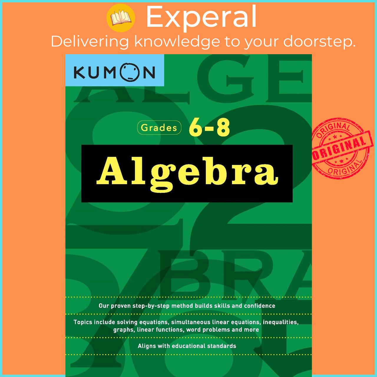 Sách - Algebra Workbook by Kumon