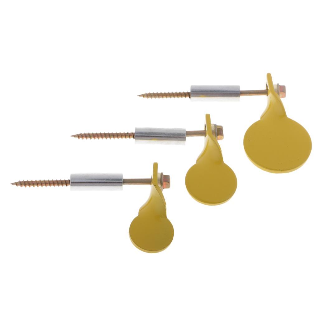 3pcs Shooting Training Target Plinking Spinner Target for Hunting Practice