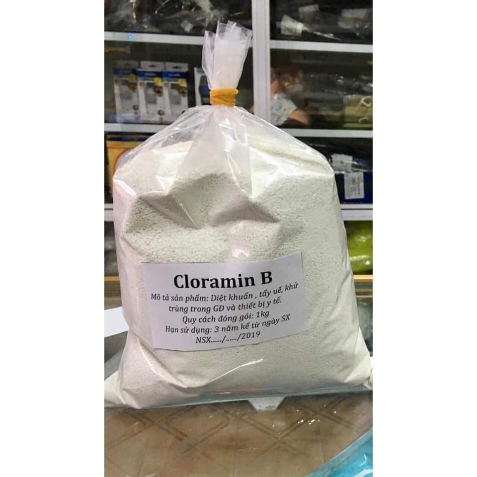 Cloramin B, Bột khử trùng, sát khuẩn, Hàng tự đóng gói, Trung quốc, Gói 1kg, khử trùng, diệt khuẩn