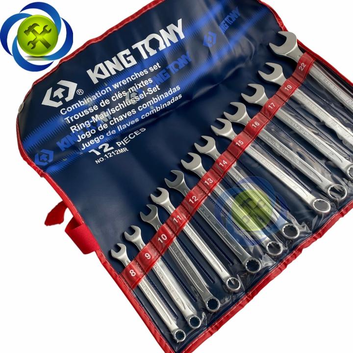 Bộ cờ lê vòng miệng 12 chi tiết Kingtony 1212MR (8-22mm)