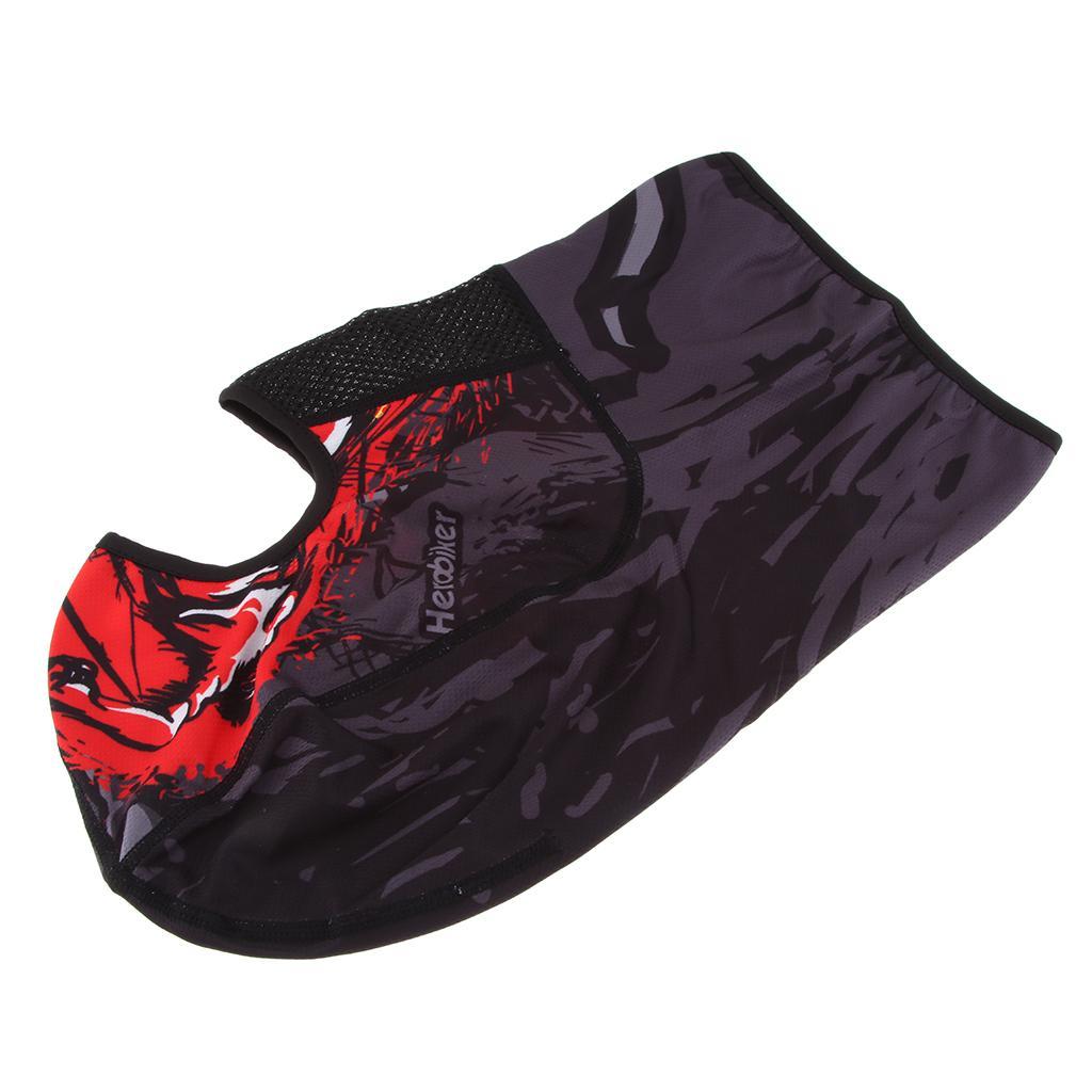 Motorcycle Bike Helmet Neck Face Mask Ski Headband COOL