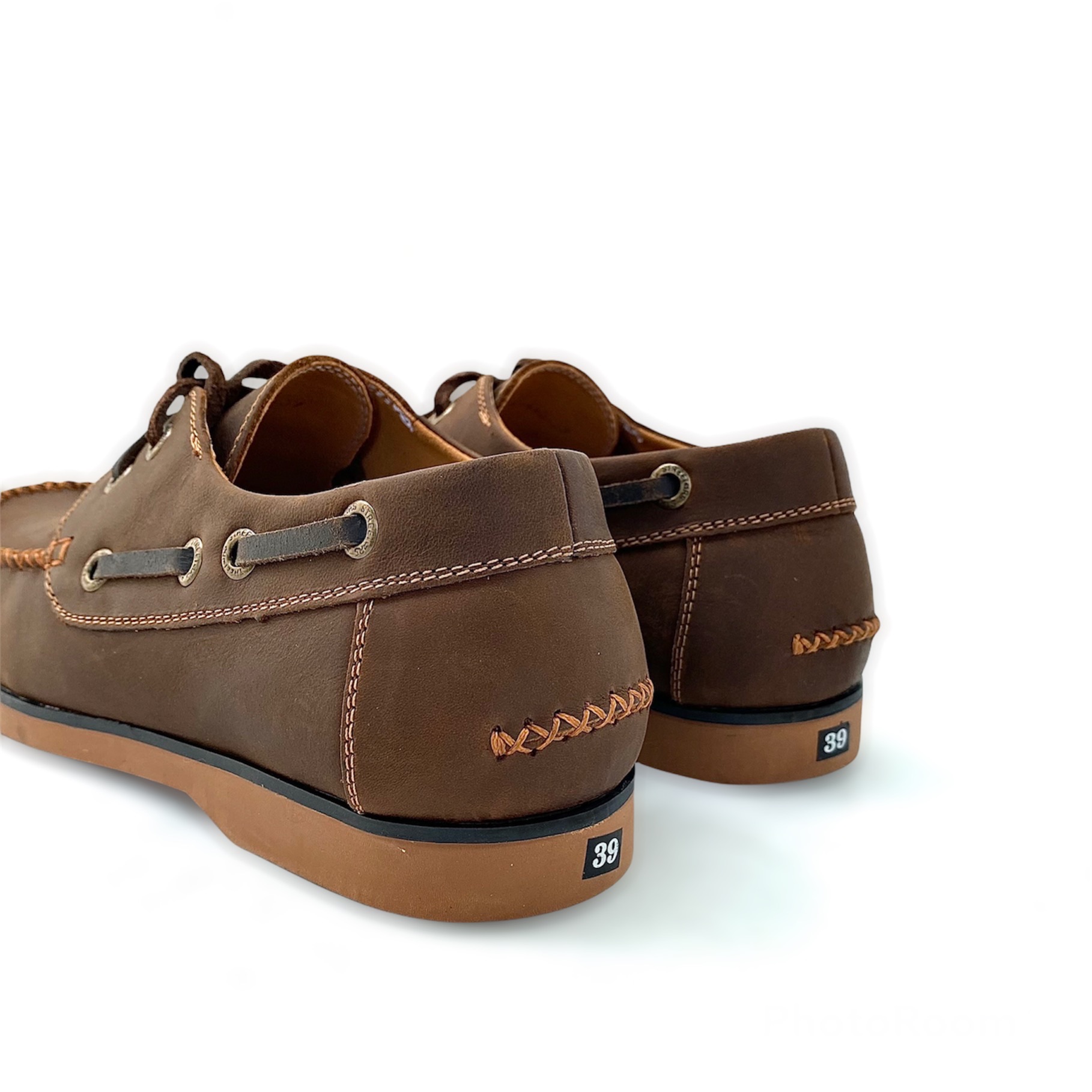 Giày nam da bò thật Boatshoes TEFOSS HN411 size 38-44 sang trọng