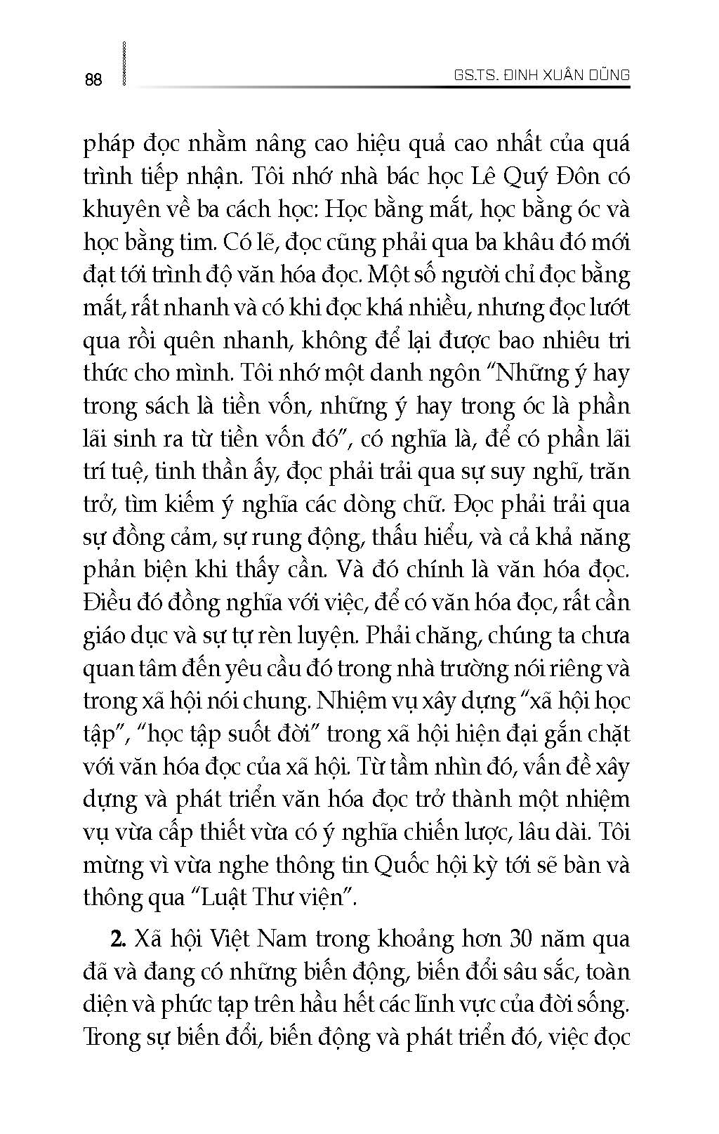 Mấy Vấn Đề Về Xuất Bản Và Văn Hoá Đọc Việt Nam Hiện Nay
