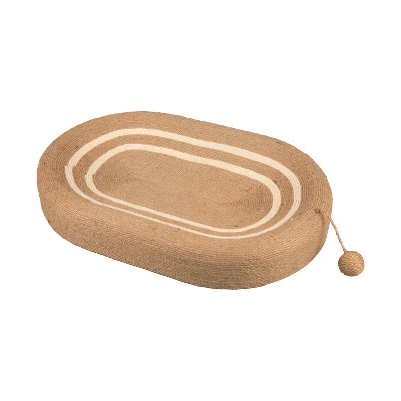 Cat Scratcher Lounge Bed Interactive Toy Ball Scratcher Pad Cat Scratcher Board for Couch Kitty Small Medium Large Cats Sleeping Indoor Cats