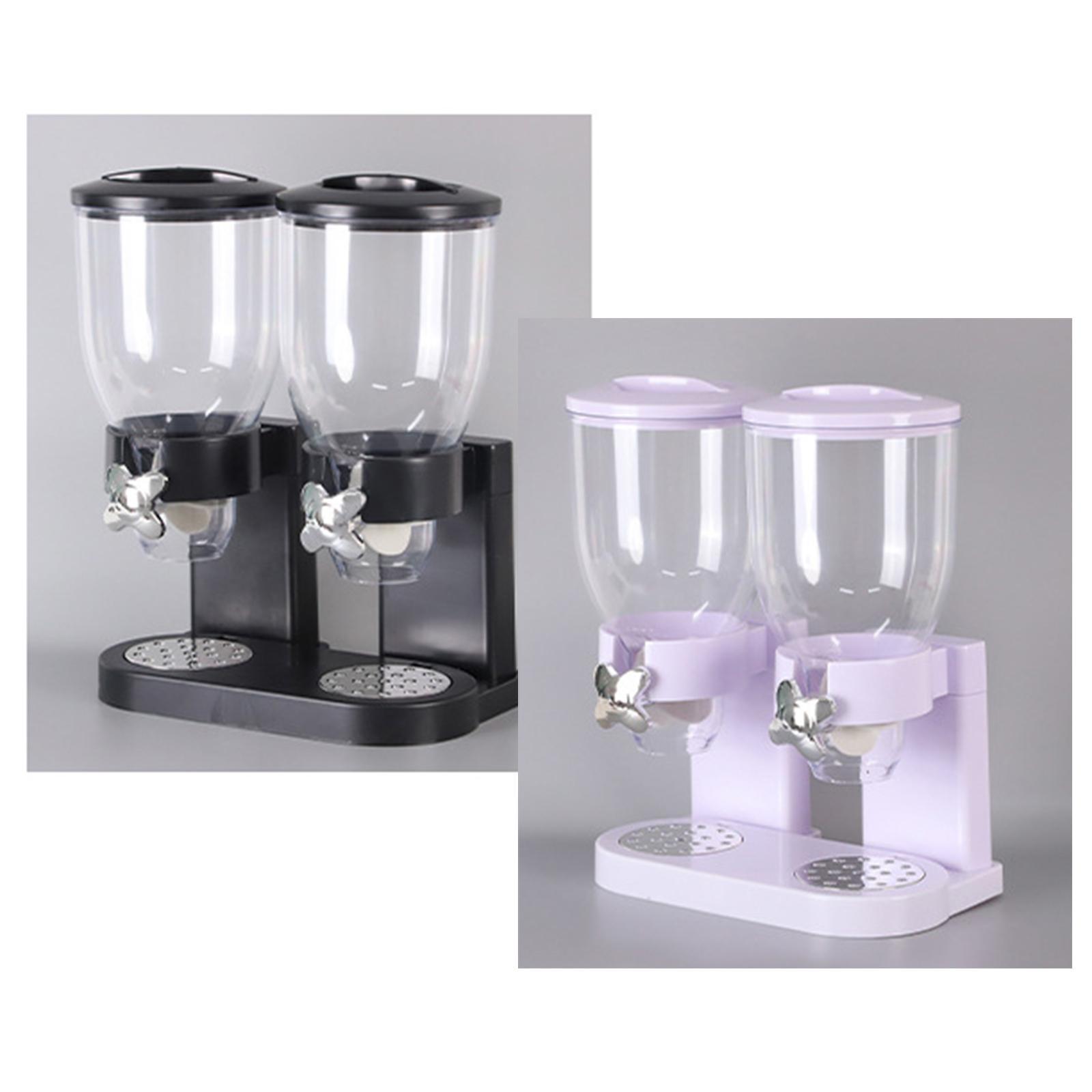 Cereal Dispenser Rice Bucket, Dry Food Dispenser, for Kitchen Breakfast Countertop Candy