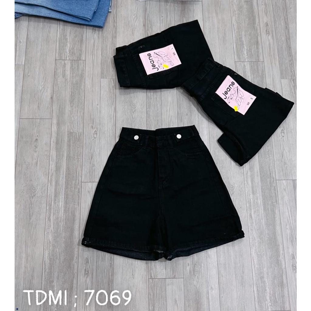 Quần Short Jean Ngố Rách Ulzzang 2022