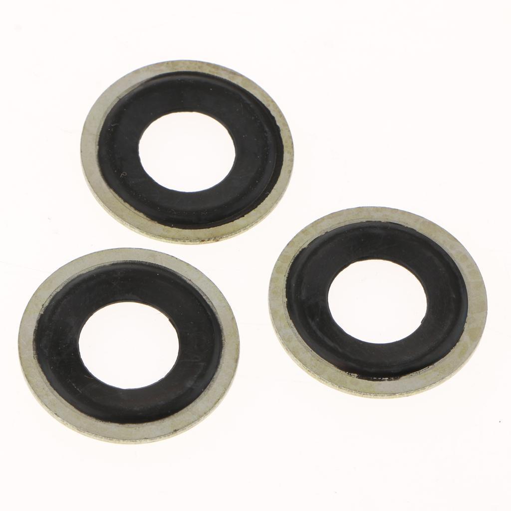 50x M14 Oil Drain Plug Seal Gasket Washer for GM Chevrolet