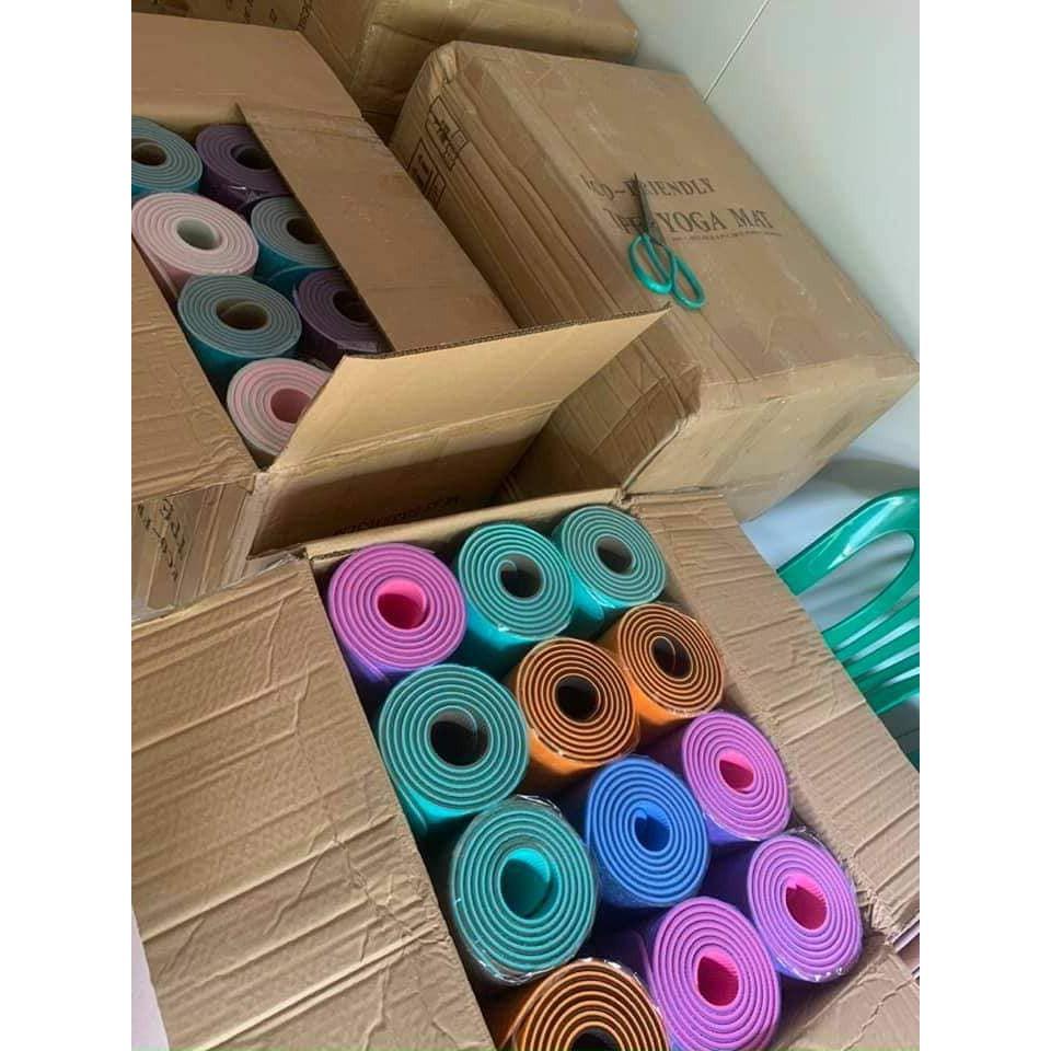 THẢM TẬP YOGA TPE CAO CẤP 2 LỚP 6MM