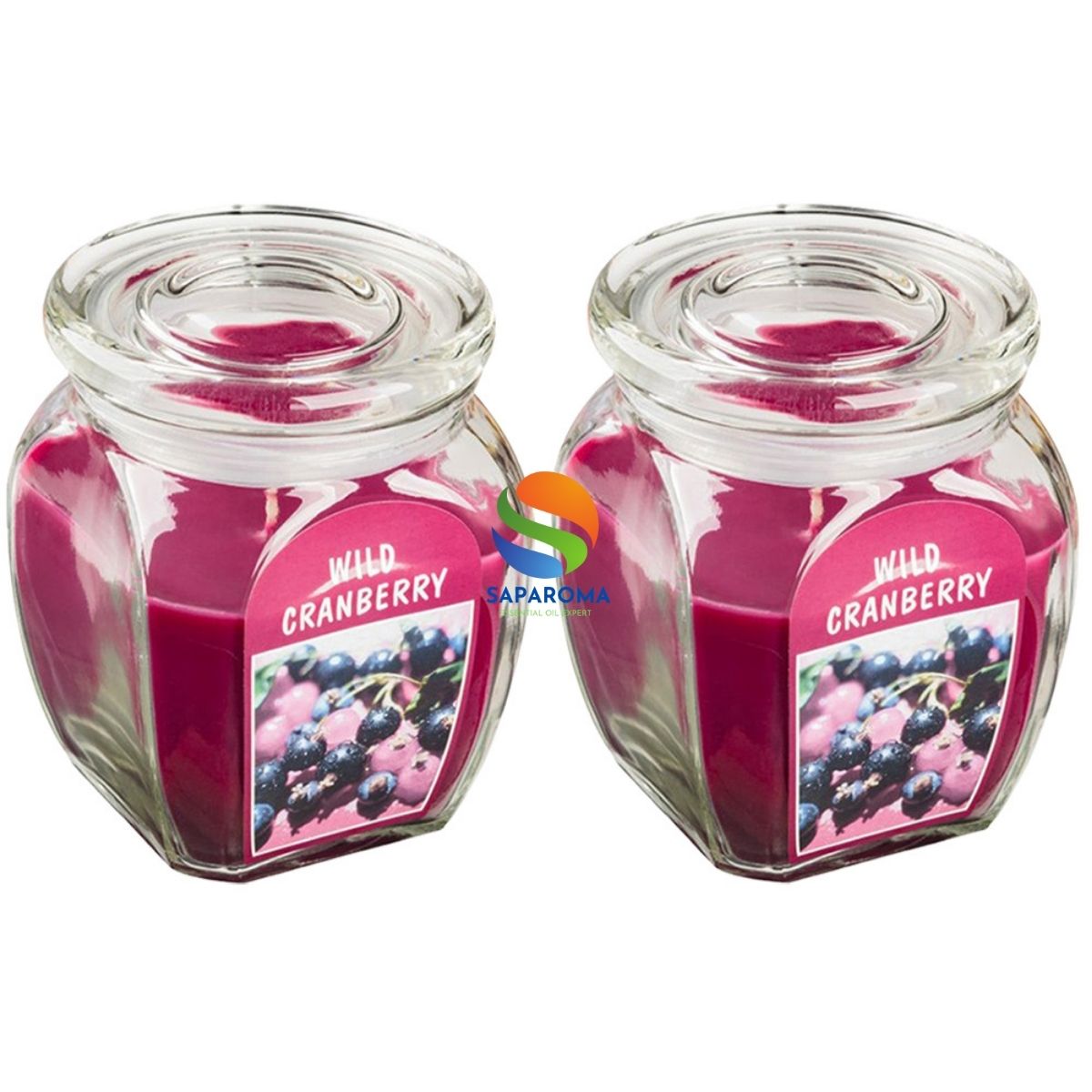 Combo 2 hũ nến thơm tinh dầu Bolsius Wild Cranberry 305g - việt quất hoang dã, nến trang trí, thơm phòng, thư giãn, Hỗ trợ khử mùi
