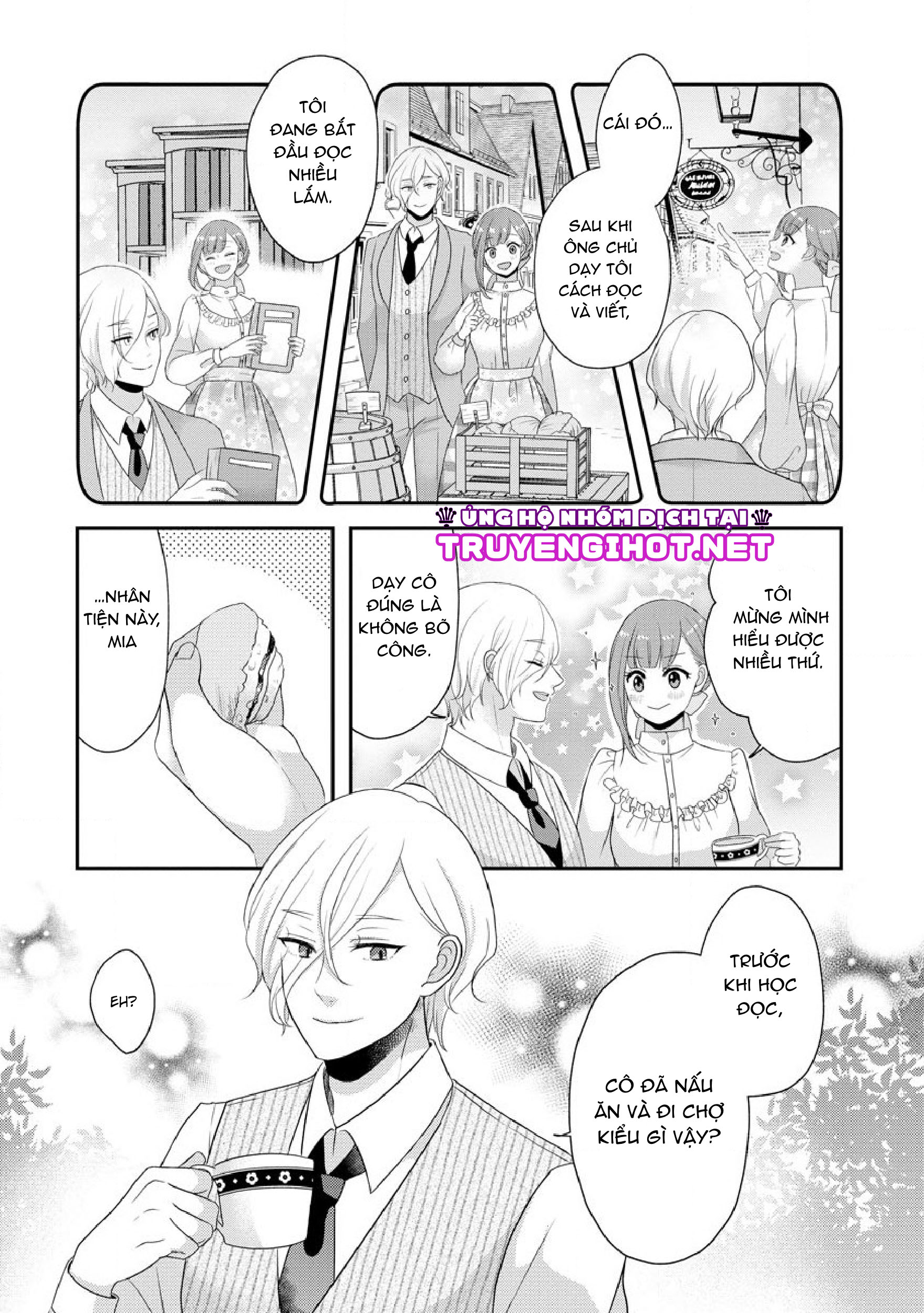 cô hầu dễ thương cùng chàng quý tộc điển trai chapter 7 5