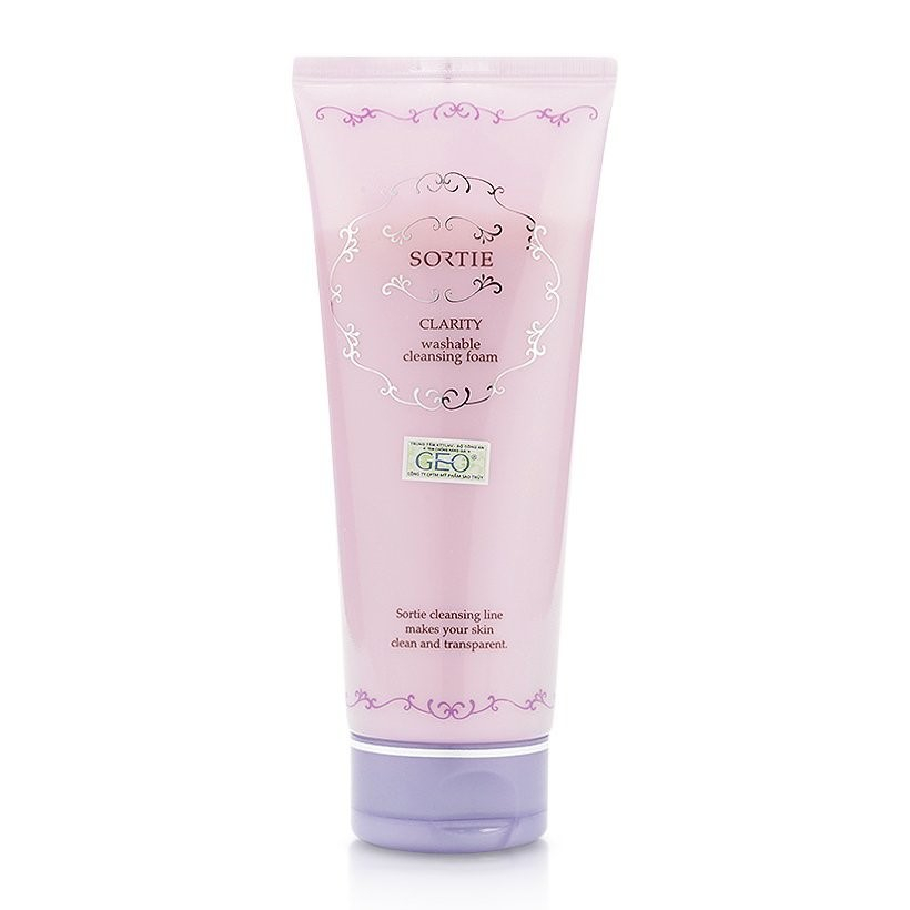 Sữa Rửa Mặt Keo Ong Làm Trắng Da Sorite Clarity Washable Cleansing Foam Geo
