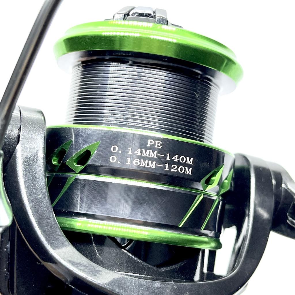 Máy câu lure TAKUMI LX2500s tay quay đôi cân bằng Phukiencaulure25 máy câu lure cao cấp, màu sắc siêu đẹp